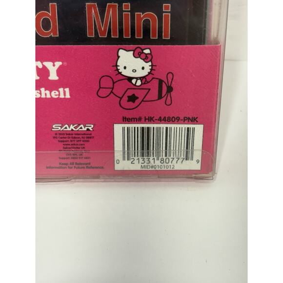 HELLO KITTY IPad Mini Protective Shell Case Pink New and UNused by Sakar Sealed - Picture 4 of 4